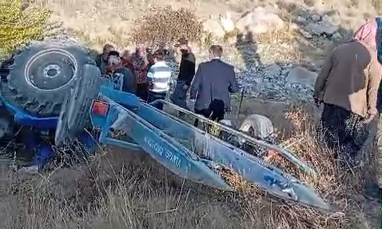 Ayrıntılar Netleşti: Niğde Hacıbeyli'de devrilen traktörün sürücüsü ağır yaralandı