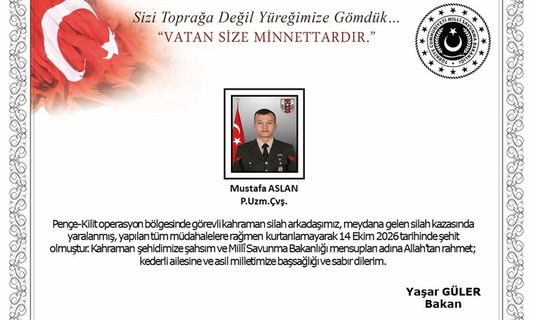 Ayrıntılar Netleşti: Şehit Mustafa Aslan kimdir? Piyade Uzman Çavuş Mustafa Aslan kaç yaşında, nereli, neden ş