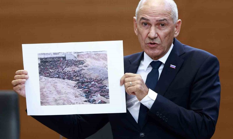 Ayrıntılar Netleşti: Slovenya Başbakanı Jansa, Gazze'de çekilen fotoğrafı Sudan sanıp fiyaskoya imza attı - So