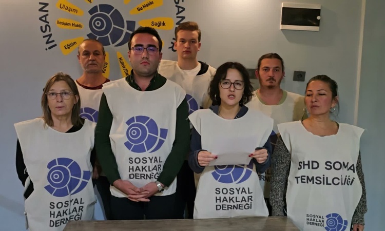 Ayrıntılar Netleşti: Sosyal Haklar Derneği Soma'da 5 işçinin ölümünde sorumlulara ceza verilmesini istedi ve M