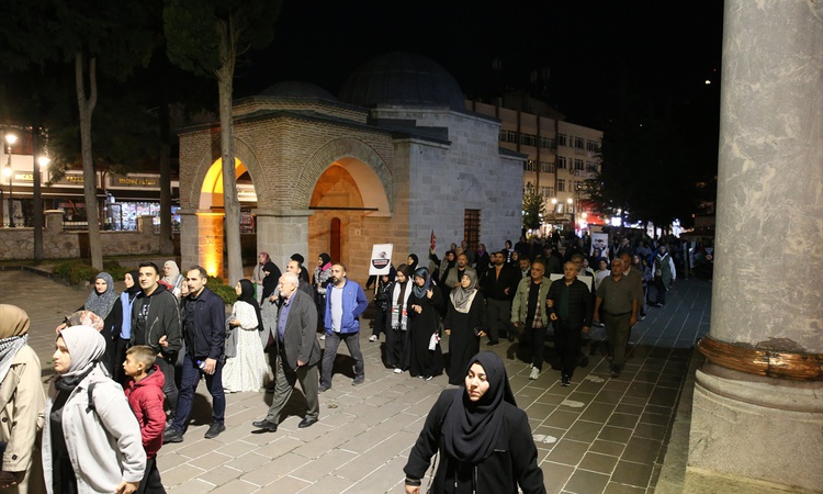 Ayrıntılar Netleşti: Tokat Milli İrade Platformu, Filistin'e destek yürüyüşünde birlik mesajı verdi - Son Daki