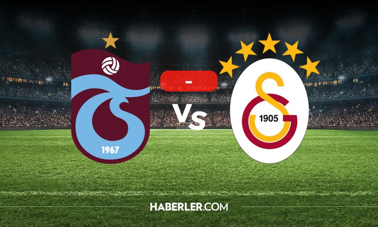 Ayrıntılar Netleşti: Trabzonspor Galatasaray maçı kaç kaç? CANLI MAÇ ANLATIMI Trabzonspor Galatasaray golleri