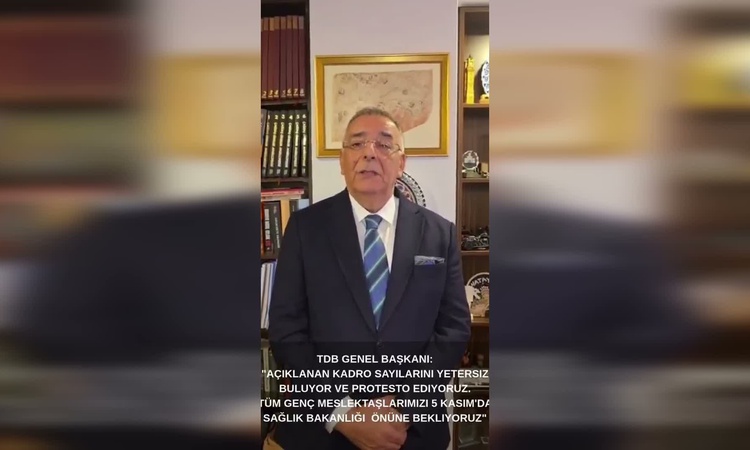 Ayrıntılar Netleşti: Türk Dişhekimleri Birliği diş hekimi atama kadrolarını yetersiz bulup protesto ediyor - S