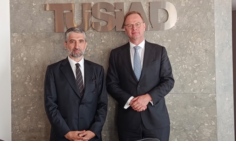 Ayrıntılar Netleşti: TÜSİAD Başkanı Diren, Hollanda Büyükelçisi Dorhout ile Gümrük Birliği'ni ele aldı | İşte