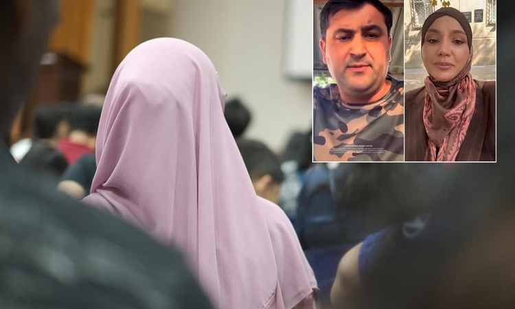 Azerbaycan'da başörtüsü yasağına tepki yağıyor: Kolumu vatan için verdim, kızım okula alınmıyor | İşte Tüm Ayr
