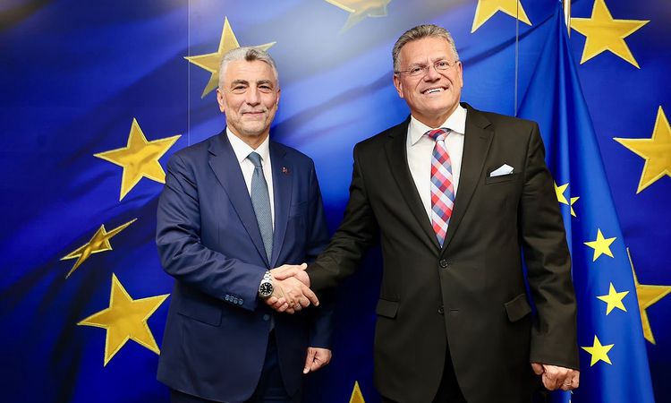 Minister Bolat met with European Commissioner Šefcovic - Breaking News