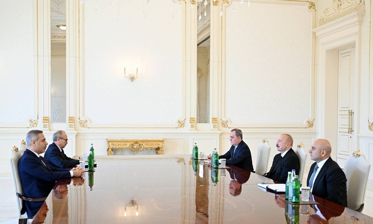 Bakan Fidan, Azerbaycan Cumhurbaşkanı Aliyev ile görüştü - Son Dakika Bilgileri