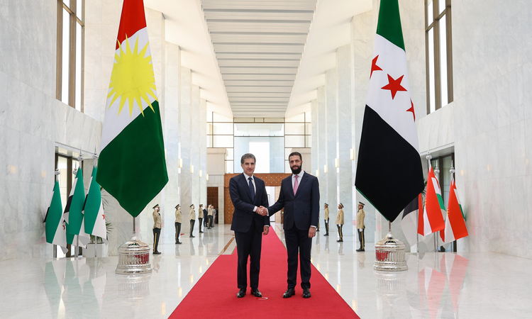 Kritik Açıklama: Barzani ve Şara Şam'da buluştu: Ekonomi ve SDG entegrasyonu masada - Son Dakika