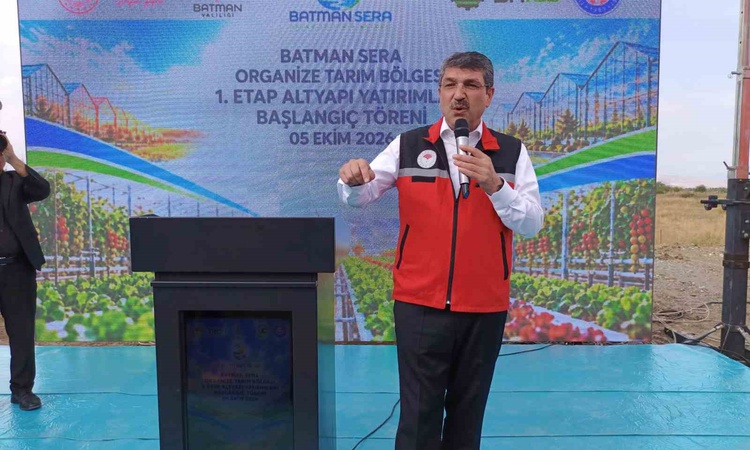 Batman Sera Organize Tarım Bölgesi'nde ilk boru döşendi, Nasıroğlu ihracatı vurguladı ve Merak Edilenler
