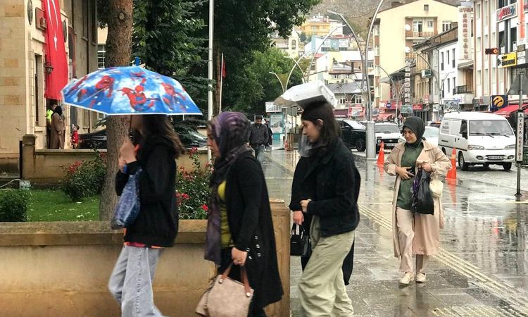 Thundery downpours expected in Bayburt