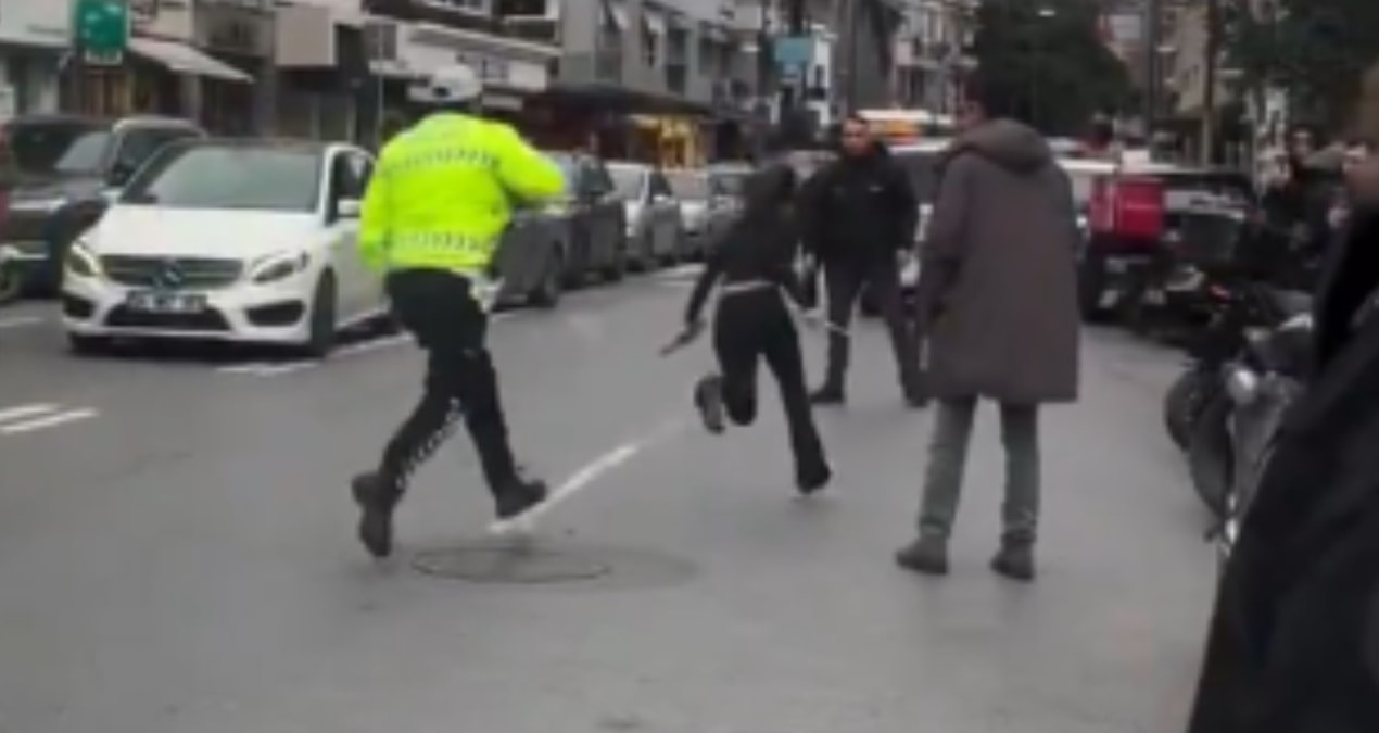 Son Gelişme: Bebek'te ilginç dakikalar! Trafiği kapattı, rujunu sürüp dans etti, yakalanınca gerçek gözler önü
