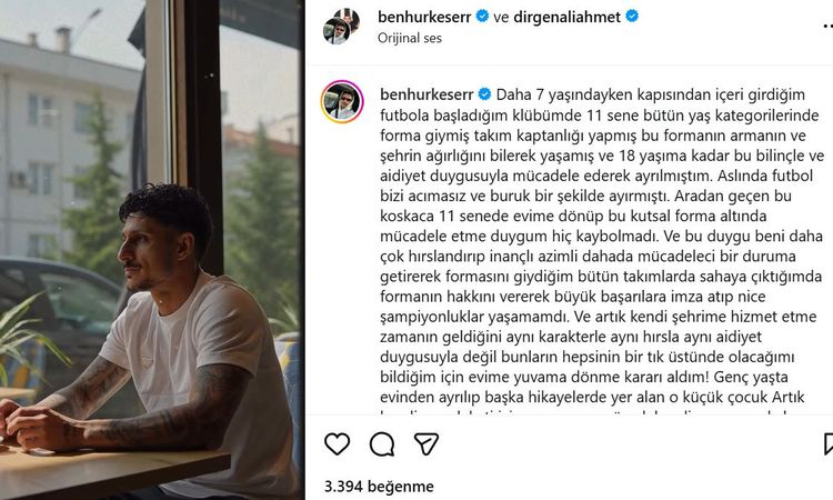 Gündemden Son Bilgiler: Benhur Keser, Kayserispor ile anlaştı - Haberleri ve Merak Edilenler