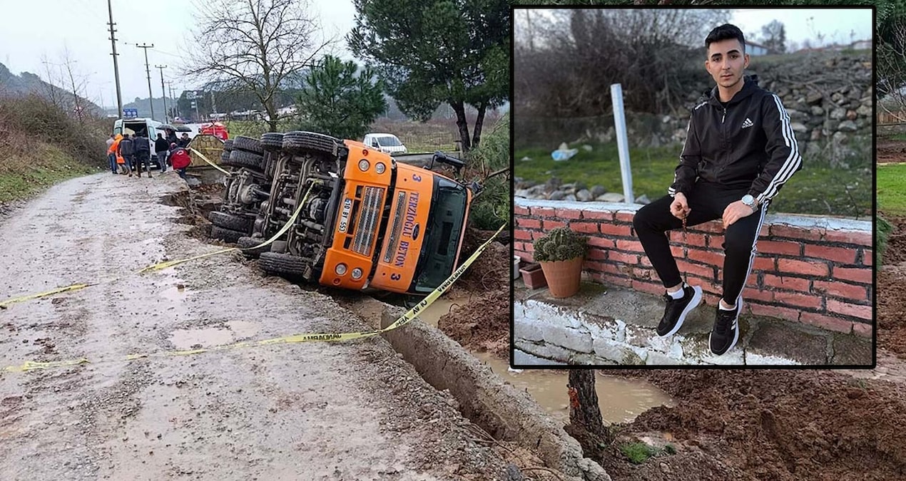 Son Gelişme: Beton mikseri ağaçların üzerine devrildi, 1 kişi ölü - En Son Haber