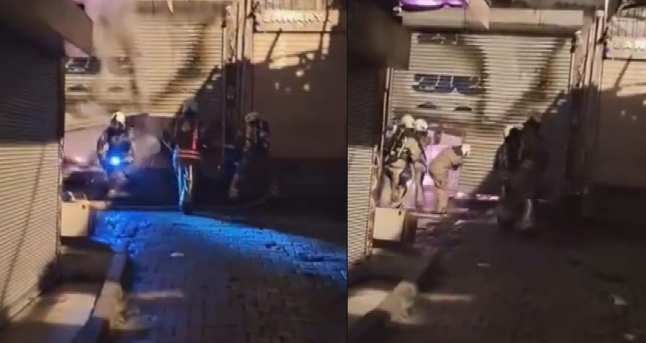 Gündemden Son Bilgiler: Beyoğlu’nda iş yeri alevlere teslim oldu - Haberleri - Son Dakika Bilgileri