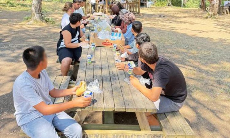 Bilecik'te Koruma Altındaki Çocuklar Tabiat Parkında Eğlendi