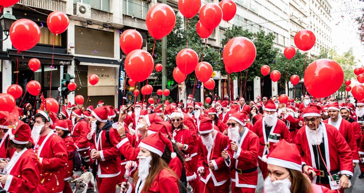 Ayrıntılar Netleşti: Binlerce Noelbaba başkent sokaklarında koştu - Son Dakika: Gelişmeler Takip Ediliyor