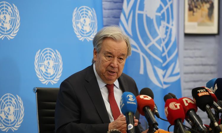 Kritik Açıklama: BM Genel Sekreteri Guterres, ara bölgede basın toplantısı düzenledi: - Son Dakika Haberleri -