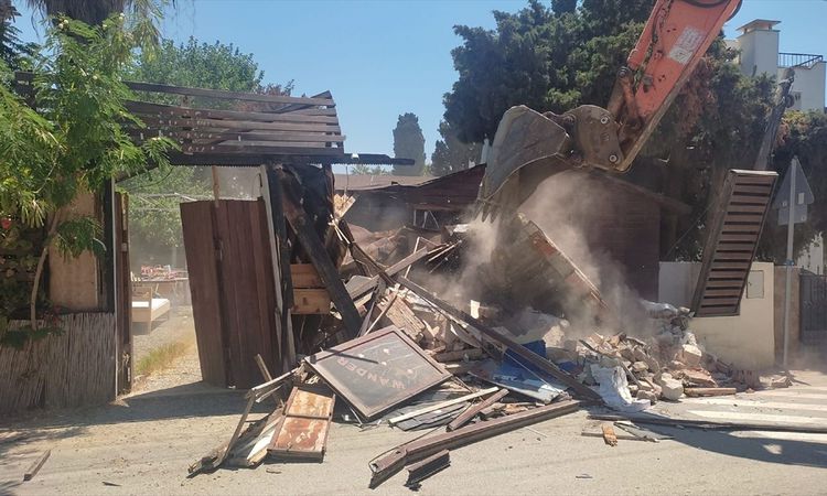 Illegal structures blocking access to the beach in Bodrum were demolished - Last Minute