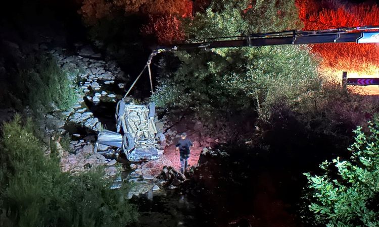 The driver of the jeep that overturned into the stream bed in Çanakkale died - Last Minute