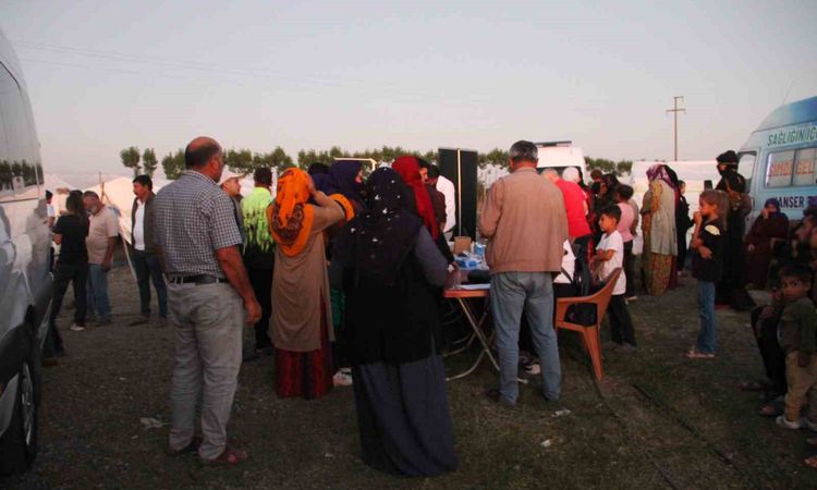 Çarşamba'da mevsimlik tarım işçilerine sağlık taraması