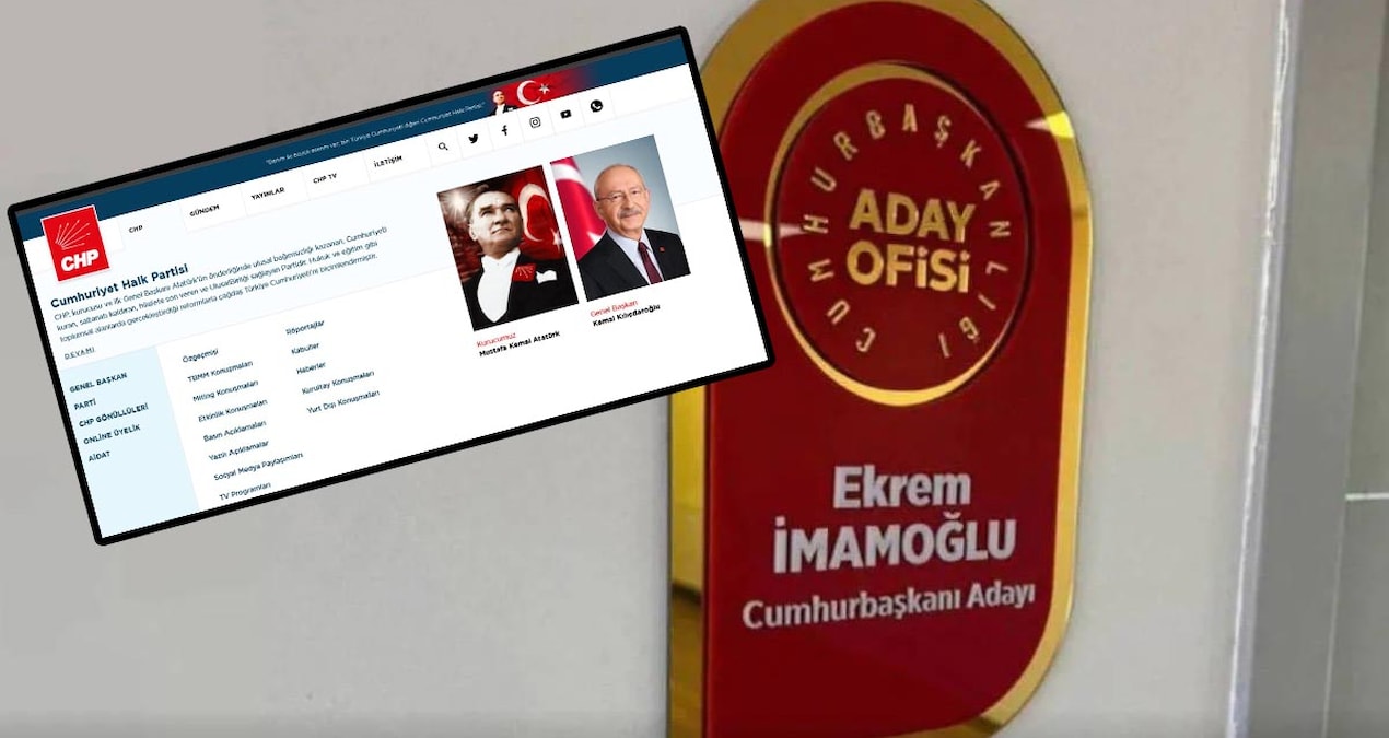Sıcak Gündem: CHP'nin internet sitesinde dikkat çeken güncelleme - Son Dakika