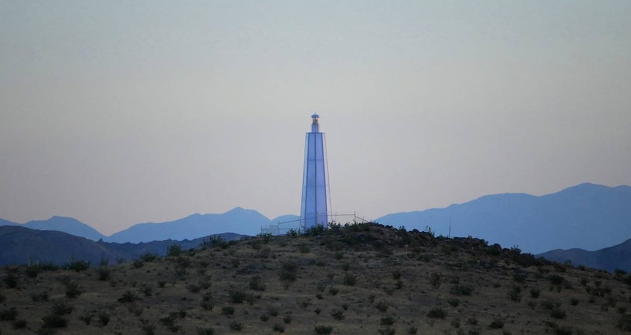 They built a lighthouse in the middle of the desert: Those who saw it applauded - Last Minute