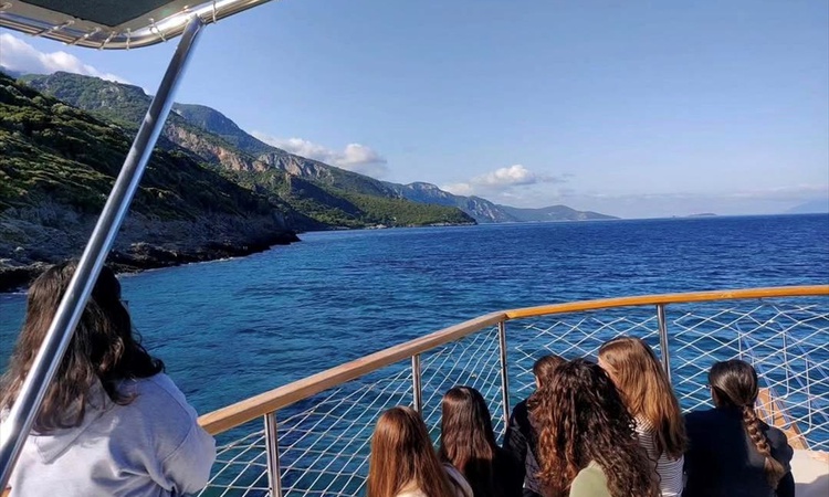 Datça'da lise Genç AR-GE ekibi kıyı ekosistemlerini öğrenmek için denize açıldı | İşte Tüm Ayrıntılar