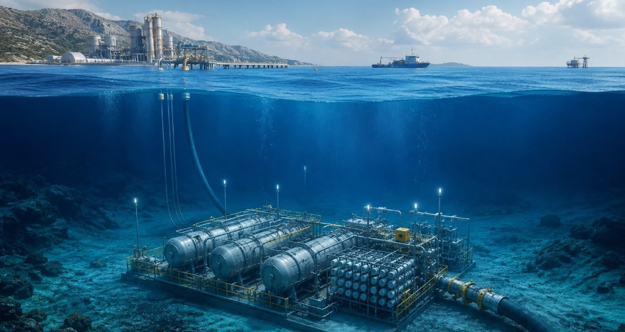 They will transform the seabed into a giant water facility: It will be built at a depth of 400 meters - Breaking News