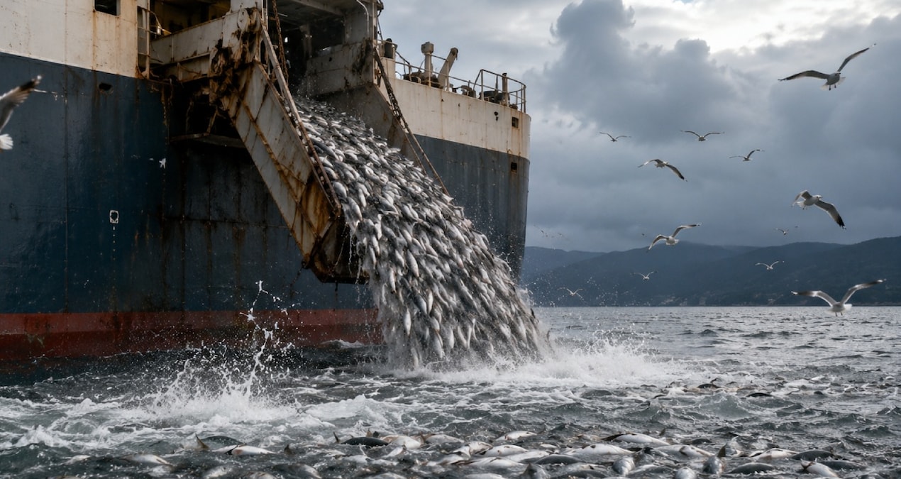 4 thousand 700 tons of salmon spilled into the sea caused a disaster - News