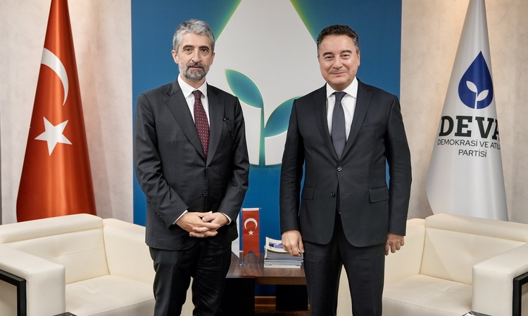 DEVA Partisi Genel Başkanı Babacan ile TÜSİAD Başkanı Diren ekonomiyi değerlendirdi