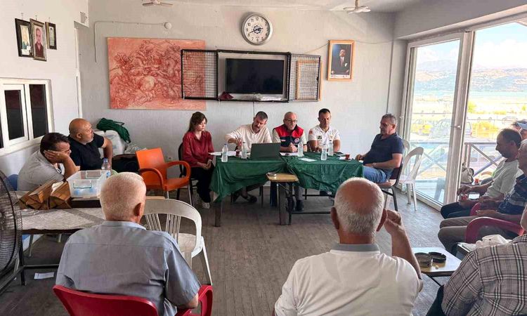 An informative meeting on aquaculture hunting was held in Eğirdir - Last Minute