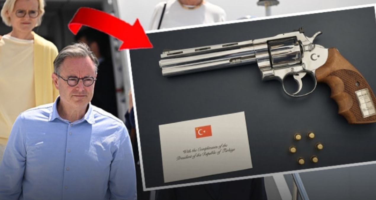 Belgian police confiscated the gun Erdoğan gave as a gift at the airport - Latest News
