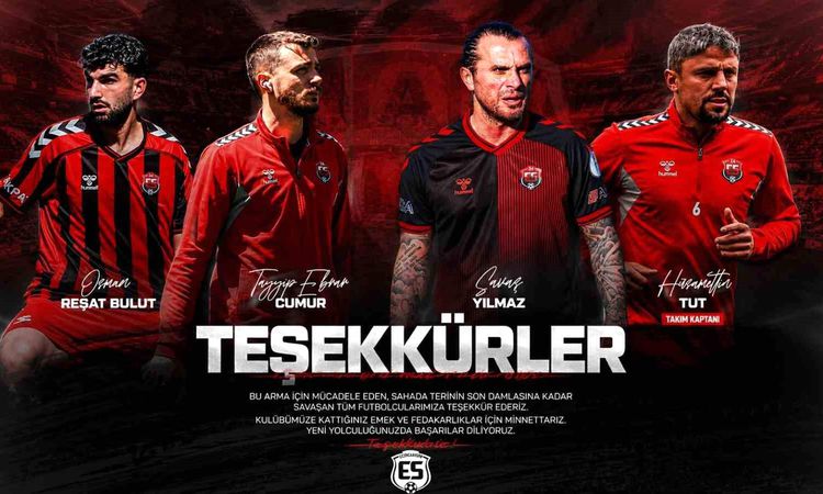 Kritik Açıklama: Erzincanspor'da 4 futbolcuyla yollar ayrıldı - Son Dakika: Gelişmeler Takip Ediliyor