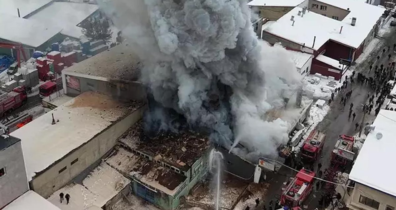 Erzurum’daki fabrika yangınında karar: 2 ölümün bedeli adli para cezası oldu - Son Dakika Haberleri - Son Daki