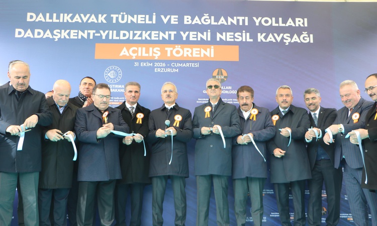 Erzurum'da Dallıkavak Tüneli açıldı, yıllık 103,7 milyon lira tasarruf sağlanacak | İşte Tüm Ayrıntılar