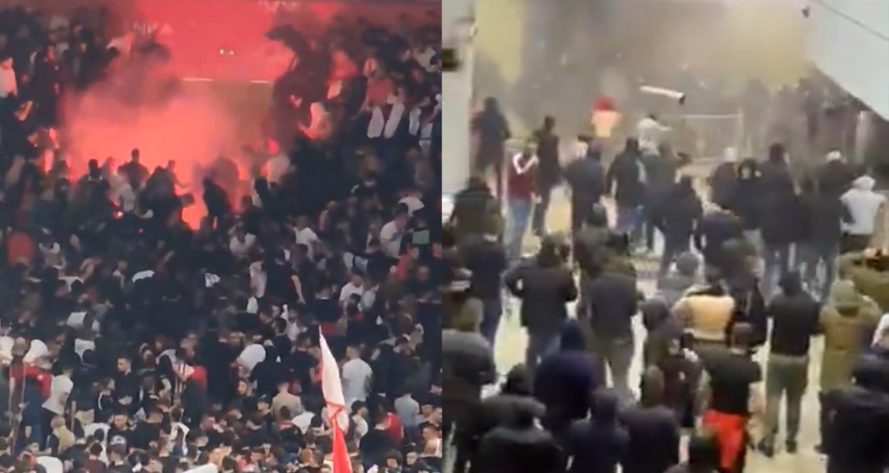 EuroLeague maçında tribünler karıştı! Derbi savaş alanına döndü - En Son Haber ve Merak Edilenler