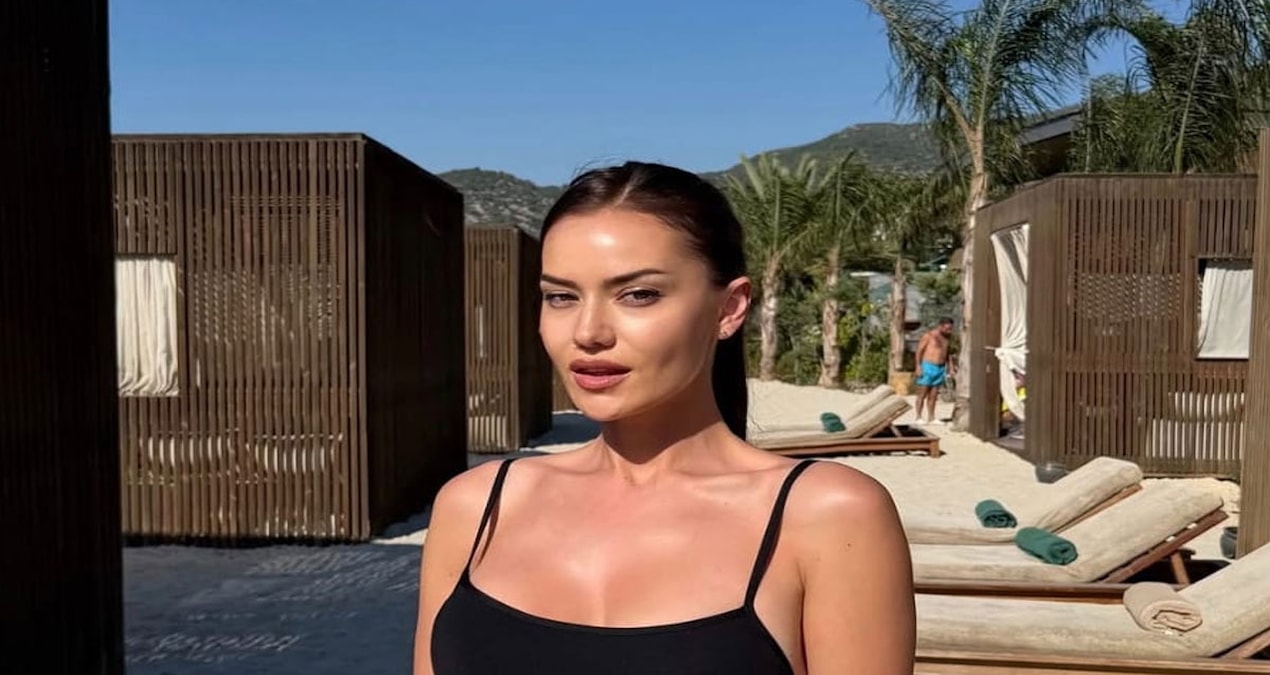 Fahriye Evcen's beach poses caused a stir - News