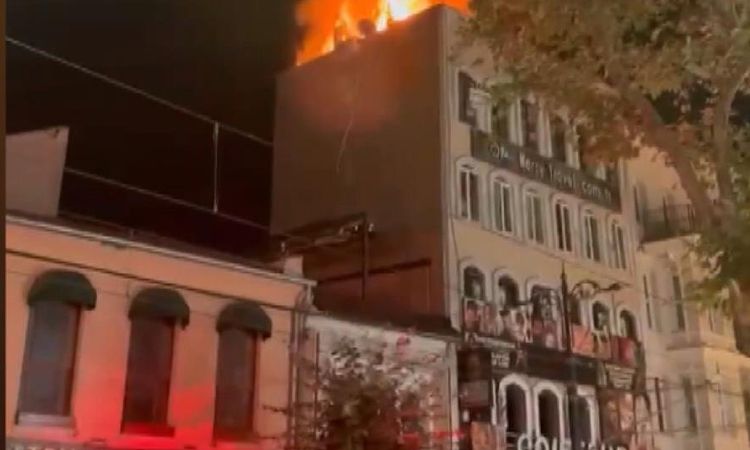 The flames at the base station on the roof of the building in Fatih were extinguished - News