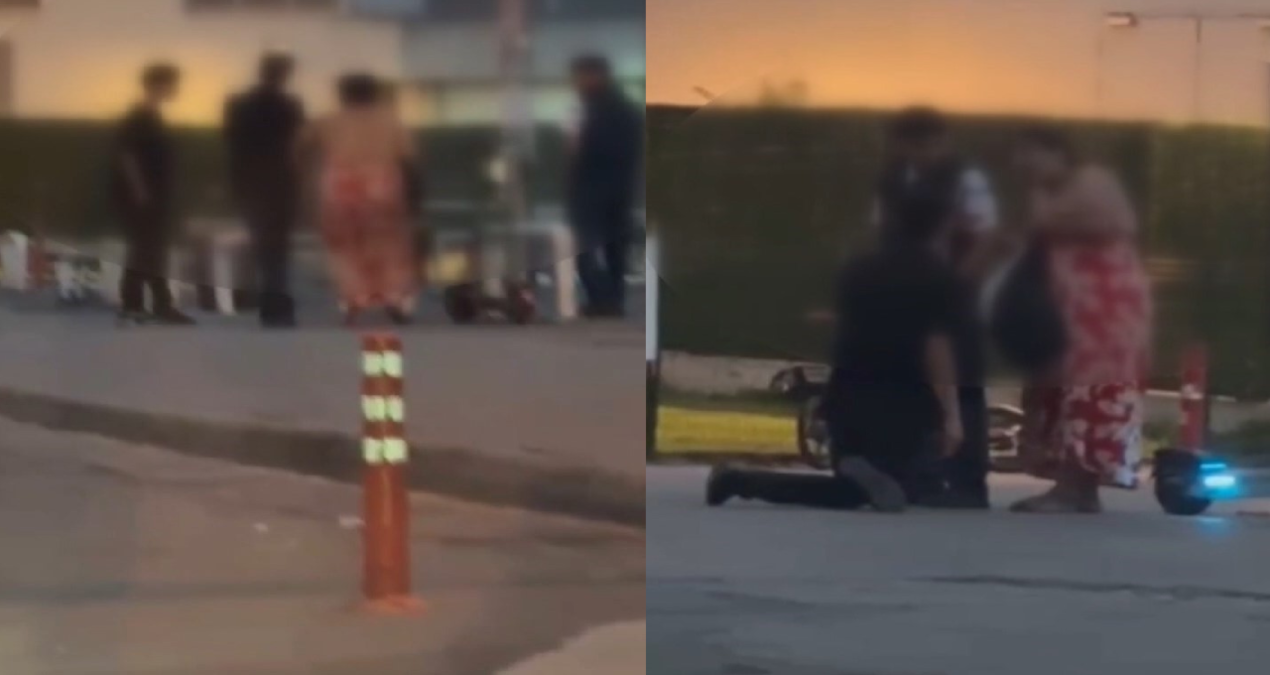 They inflicted terror on a woman in the middle of the street in Fatih! By blocking his way... - News