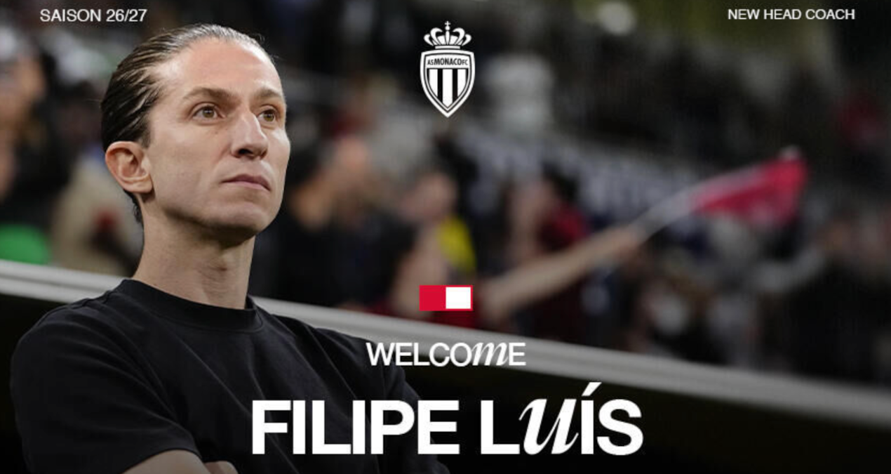 Filipe Luis became the new coach of Monaco - News