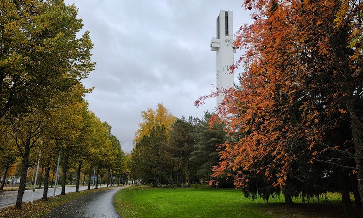 Finlandiya'da sonbahar renkleri Vaasa'da güzel görüntüler oluşturdu ve Merak Edilenler