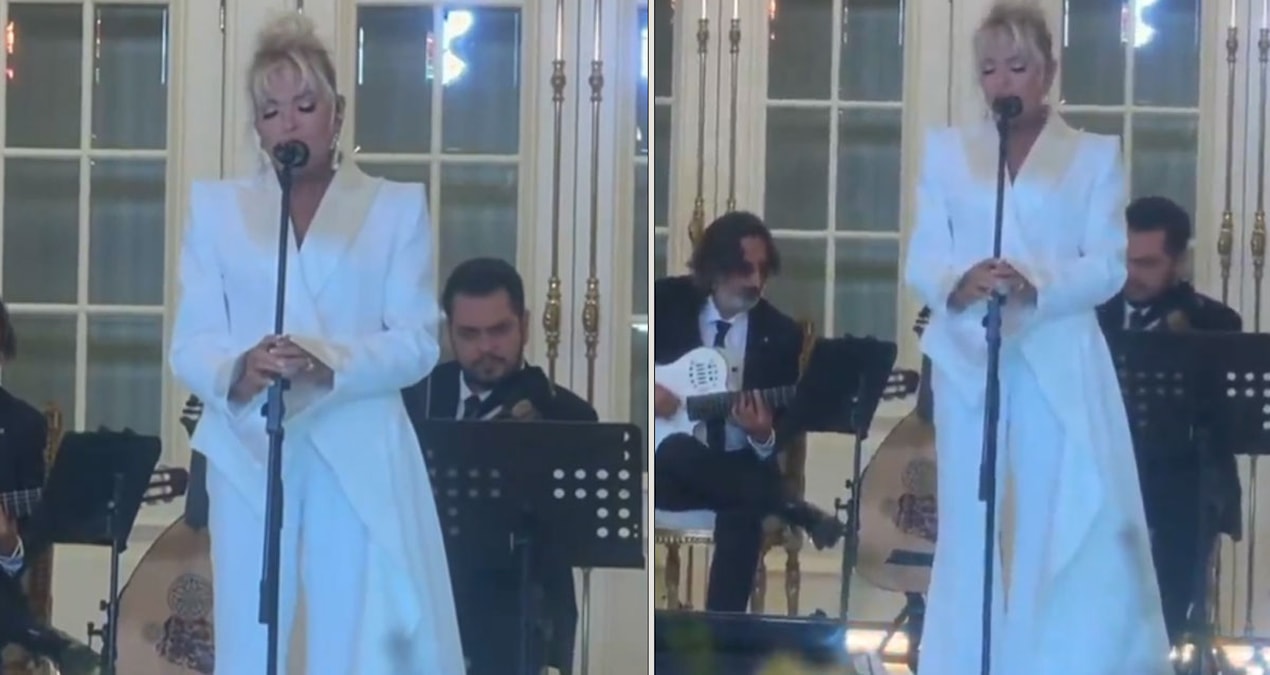 Ajda Pekkan surprise at the private dinner of the First Ladies - Breaking News