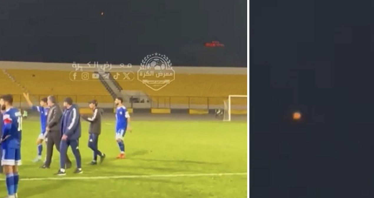 Futbol maçının ortasında roket saldırısı arası - En Son Haber: Gelişmeler Takip Ediliyor