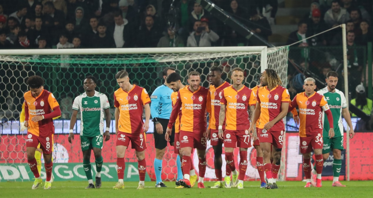 Gündemden Son Bilgiler: Galatasaray'a Konya'da soğuk duş! 10 dakikada yıkıldı - Haberleri