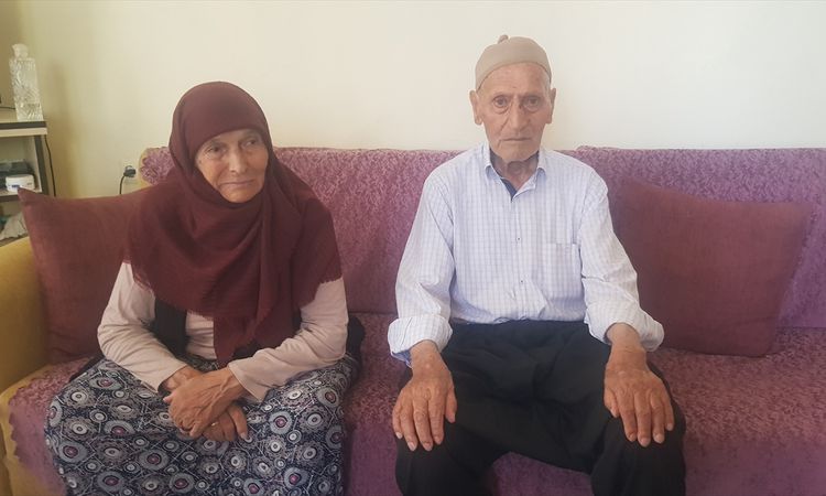 Centenarian couple living in Gaziantep attributes long life to natural diet.