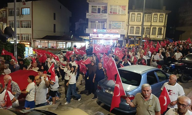 July 15 commemoration march in Gerze - Last Minute