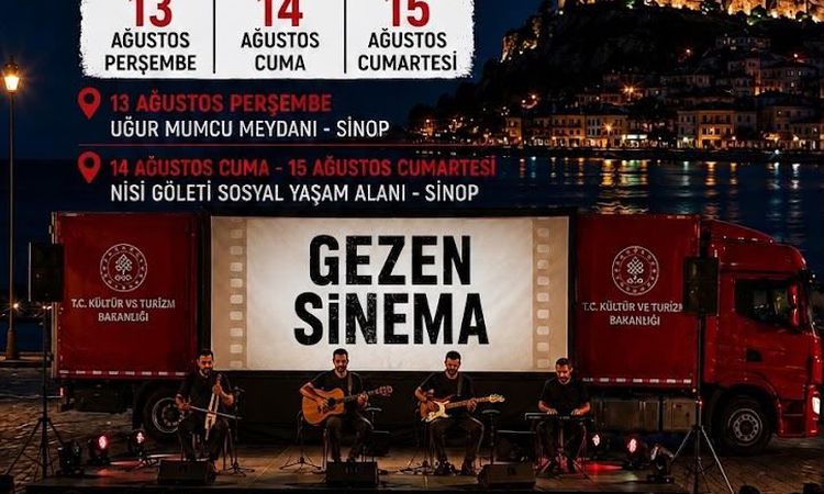 Gezen Sinema Sinop'ta: Konser ve Film Keyfi - Son Dakika Haberleri: Gelişmeler Takip Ediliyor
