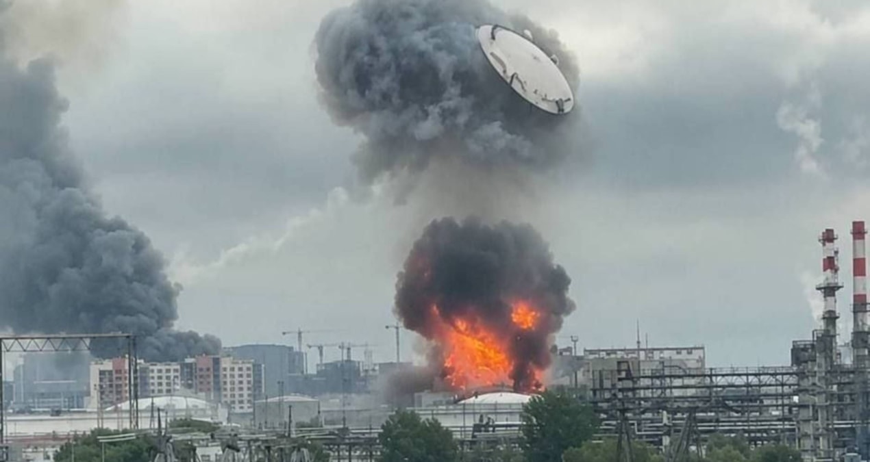 Ayrıntılar Netleşti: Görenler silo kapağını UFO sandı: Ukrayna'nın intikamı Moskova'yı yaktı - Son Dakika Habe