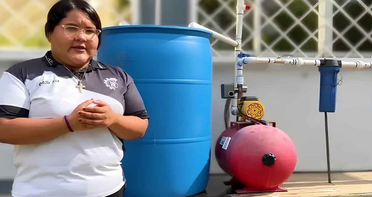 Agenda - 15-year-old girl solved a hidden problem in cities with water dripping from the air conditioner