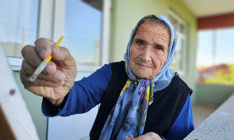 Gündemden Son Bilgiler: 81 Yaşındaki Ermiş, Resimle Hayat Buldu - Son Dakika Bilgileri